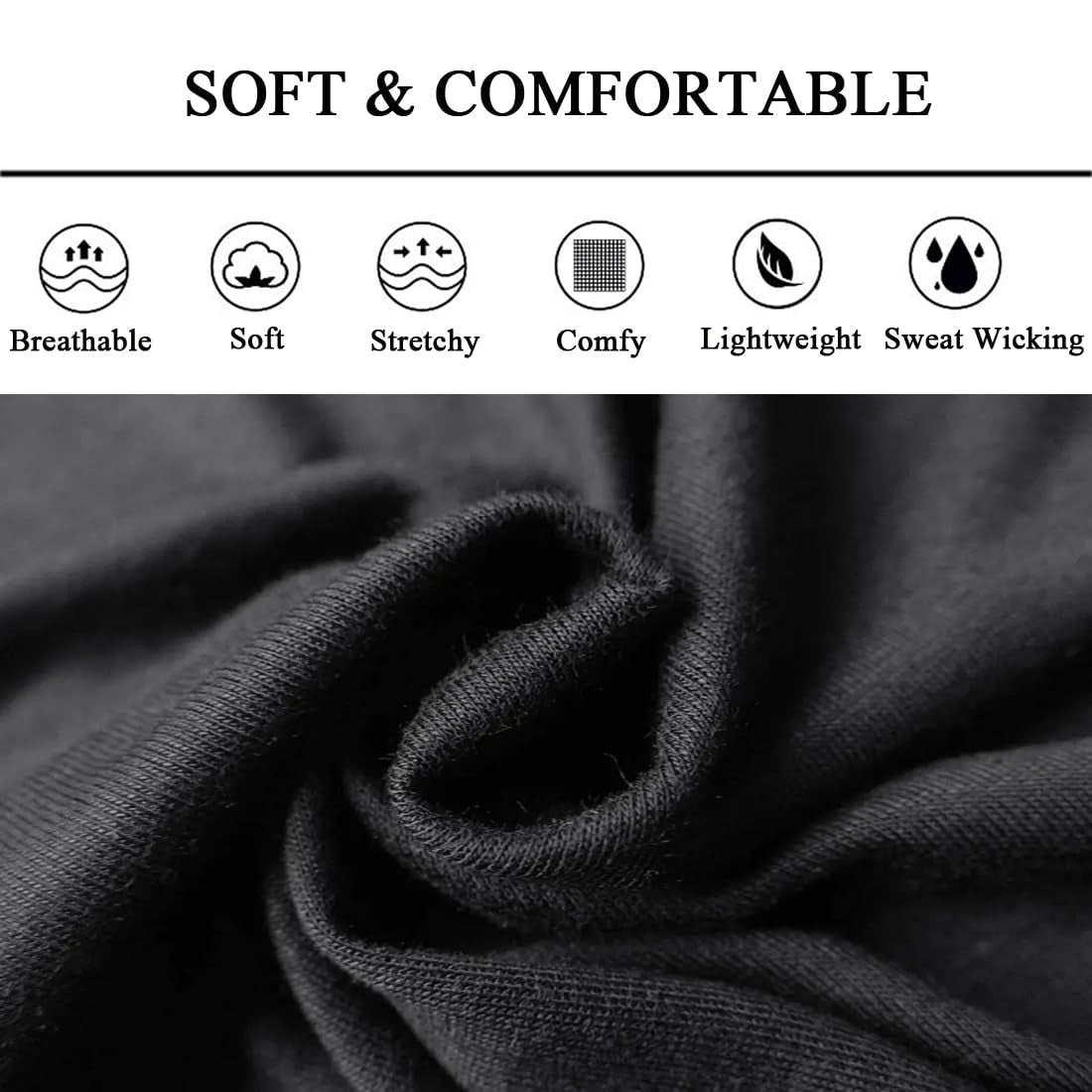 Headbands for Women 12 Pack Sweat Headband Black Gray White | Non Slip Yoga Elastic Head Bands Women’S Hair Band Hairbands Accessories for Fashion, Yoga, Workouts, Washing Face, Makeup